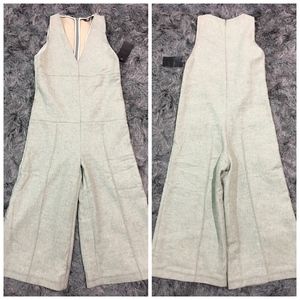 zara wool jumpsuit
